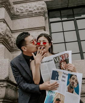 武汉关街拍婚纱照-视尚影像